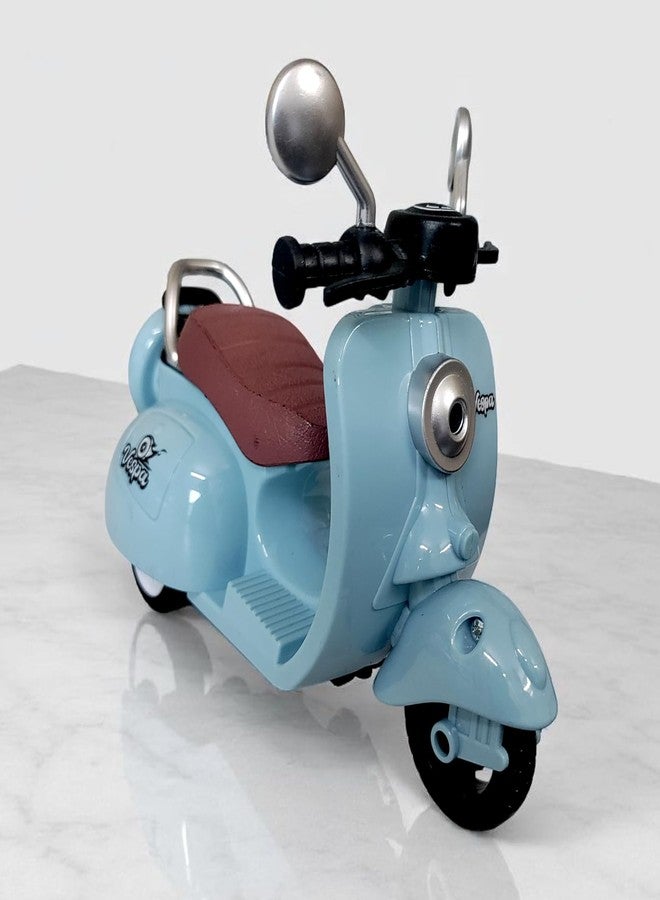 ستايلبيس لعبة سكوتر متينة وعالية الكثافة من ستايل بيس، تعمل بتقنية السحب للخلف، مصنوعة من المعدن المصبوب، تعمل بالاحتكاك - إطارات مطاطية، دراجة نارية رياضية خارجية مفصلة للأطفال من عمر 3 سنوات فما فوق (قد يختلف اللون) - Image 2